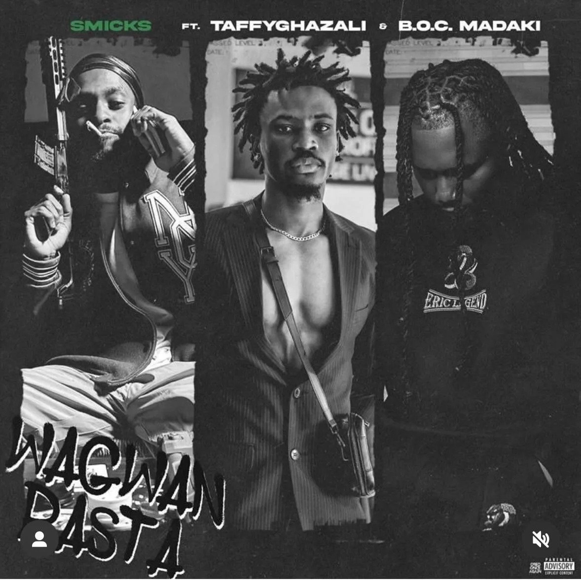 Smicks X TaffyGhazali X B O C Madaki Wagwan Rasta Mp3 Download