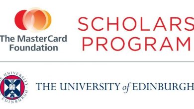 University of Edinburgh Mastercard Foundation Scholars Program 2023/2024 Online Learning Scholarships (Fully Funded)