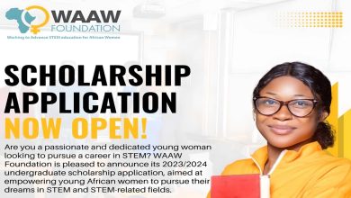 WAAW Foundation Undergraduate Scholarships 2024 for need-based female African students.