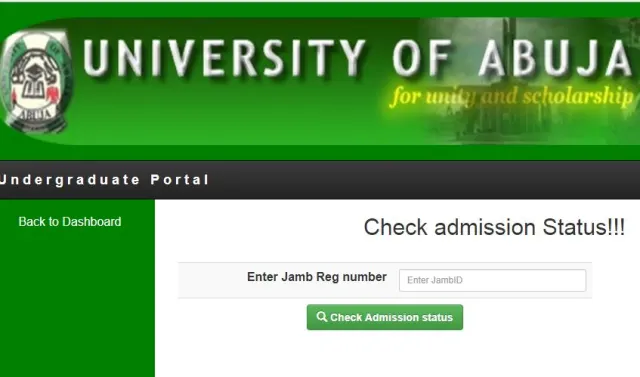 UNIABUJA Admission List 2023/2024