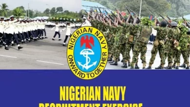 Nigerian Navy Set For Direct Short Service Recruitment (Apply Here)