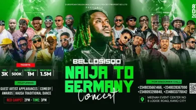 Bello Sisqo Naija to Germany Concert